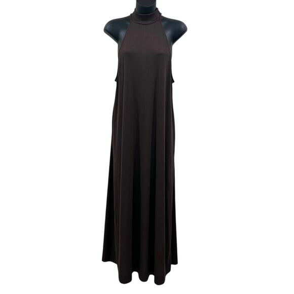 Free People Salina Maxi In Dark Brown - Picture 8 of 8